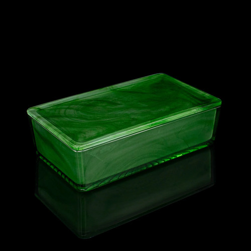Vintage lidded soap - lidded,