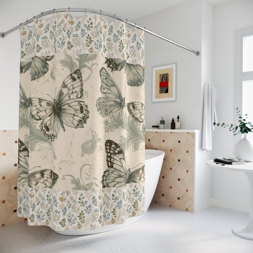 Vintage botanical butterfly - vintage,
