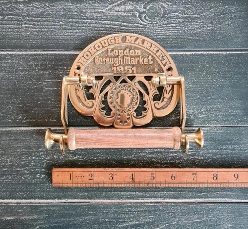 Rustic toilet roll holder - rustic,