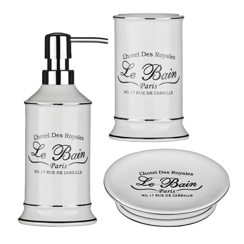 3pc bain stoneware bathroom - 3pc, le