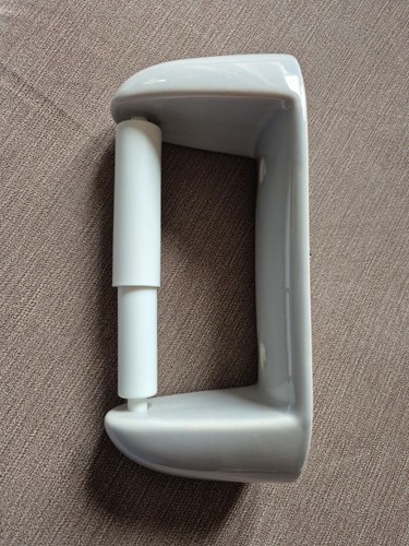 Vintage ceramic toilet roll - vintage,