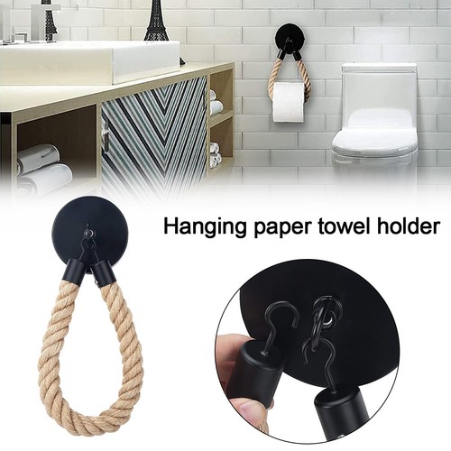 Hemp rope toilet roll - toilet,