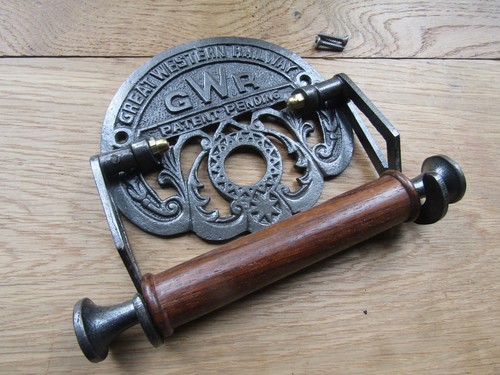 Gwr railway cast iron - cast, retro