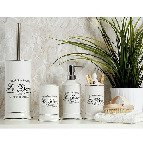 Bain bathroom accessory set - bathroom,