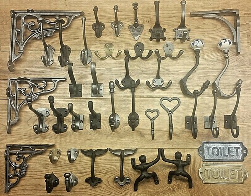 Coat hooks antique vintage - coat,