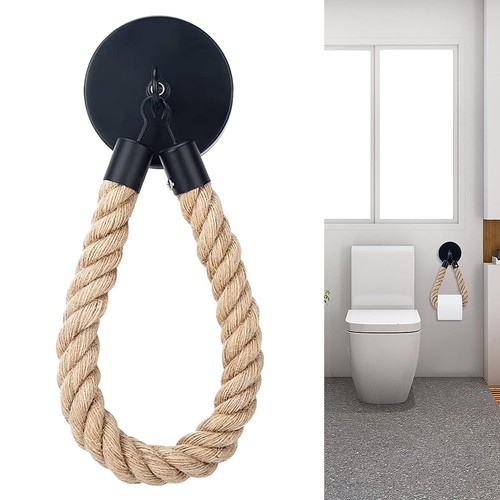 Hemp rope toilet roll - hemp, holder