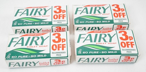 Vintage fairy toilet soap - 4,