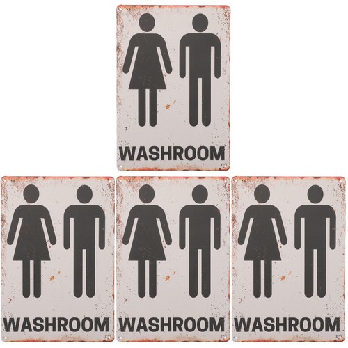 4pcs reusable metal bathroom - 4pcs,