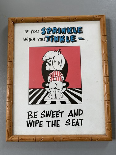 Vintage retro kitsch - retro, framed