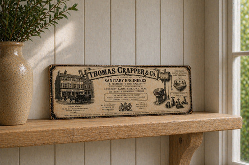 Thomas crapper co vintage - thomas,