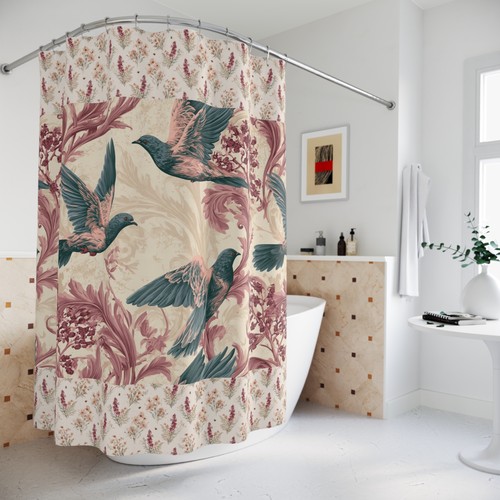 Vintage flying doves shower - flying,