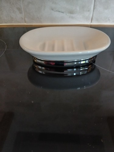 Vintage ceramic soap - soap, dish