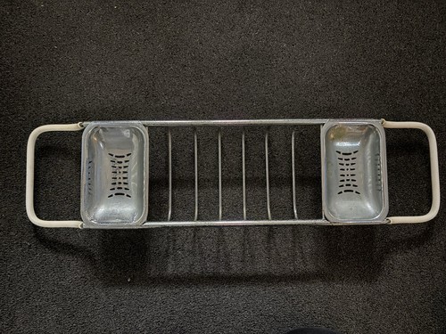 Vintage chrome extendable over - extendable,