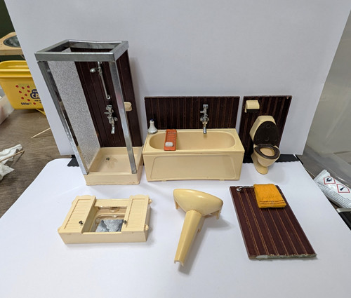 Vintage lundby dolls house - lundby,