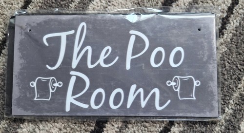 Toilet door sign - toilet,